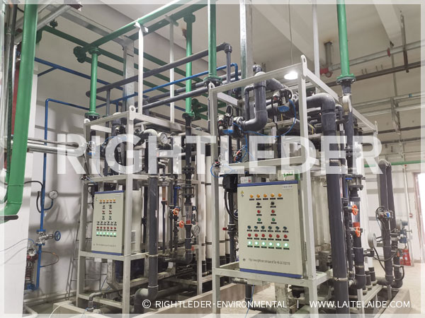 EDI超純水設備應用電鍍涂裝行業(yè)的應用優(yōu)勢